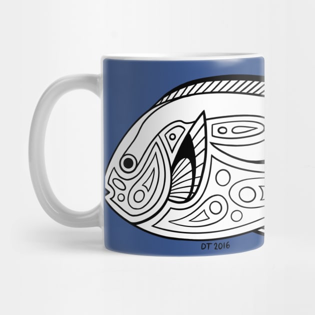 Native Inspired Blue Tang Dory by DahlisCrafter